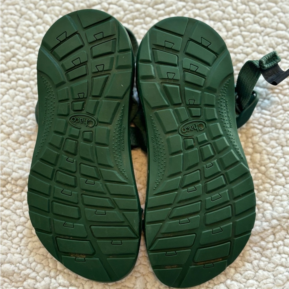Chaco Kids Green Sandals - Picture 2 of 3